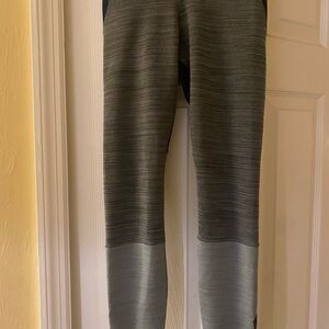 Nike Gray and Black Leggings